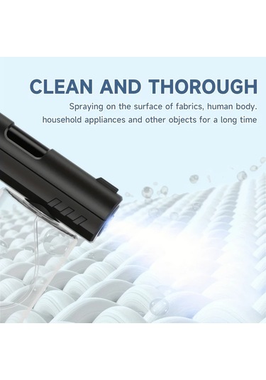 Willowhaven 2025 Yeni Taşınabilir Nano Mavi Işık Dezenfektan 1200mah Usb-c Şarjlı Siyah Ev Ofis Araç Sprey Diğer