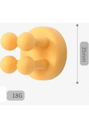 Büro Ev Ofis Düzeni İçin Silikon Yapışkanlı Çok Amaçlı Tutacak Askı Klips Diğer