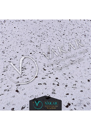 Vakar Premium Canli Siva Moonlight 14 2kg Paket BEYAZ ZEMiN KOYU KAHVERENGi DESEN