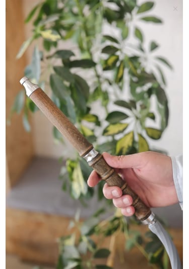 Alfeshisha Ottoman Ahşap Silver Nargile Takımı