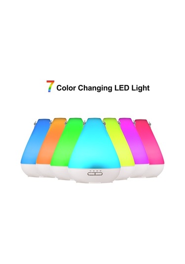 Moly Yunboo Beyaz Usb Nemlendirici Aromaterapi Makinesi 180ml 7 Renkli Led Ev/ofis Yym806m