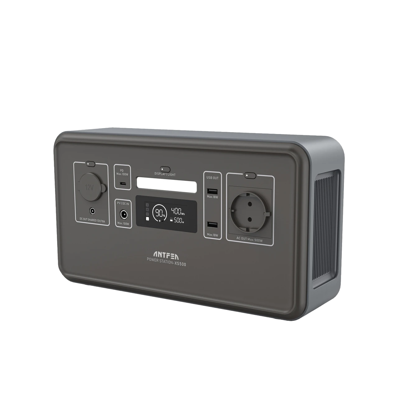 Antfea Xs500f Taşınabilir Güç Sistemi - Gri 500w Mini