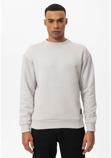Seppe Erkek Basic Sweatshirt Krem