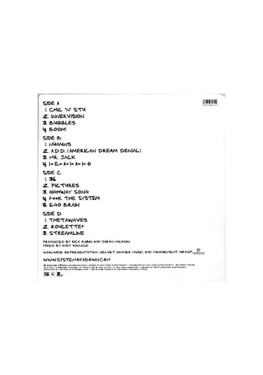 System Of A Down - Steal This / 2 X Plak