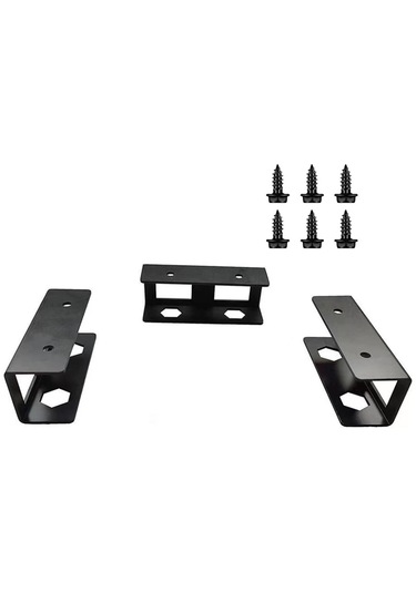 Homyl Altı Dizüstü Bilgisayar Montajı, Rafı 27mm Siyah