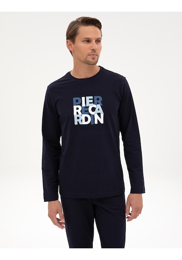 Pierre Cardin Erkek Lacivert Pijama Takım 50322654-200 Lacivert