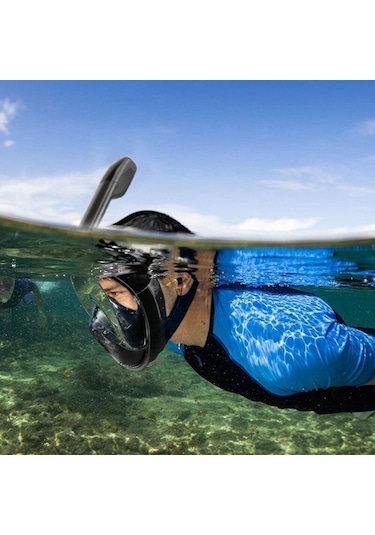 Gmsticaret Dailytech Tam Yüz Dalış Maskesi Slikon Şnorkel Full Face