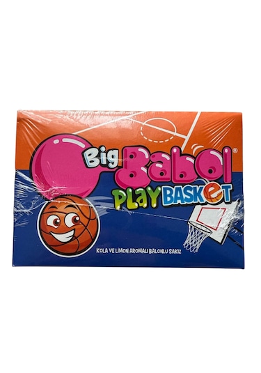Big Babol Play Basket Kola & Limon Aromalı Balonlu Sakız 28 20g