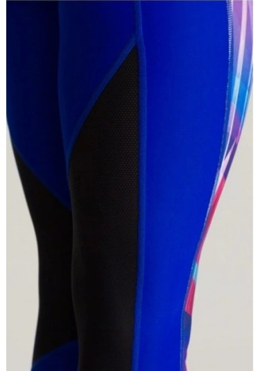 Arena W Gym Long Tights Kadın Saks Mavisi Tayt 001619997 Saks - Mavi
