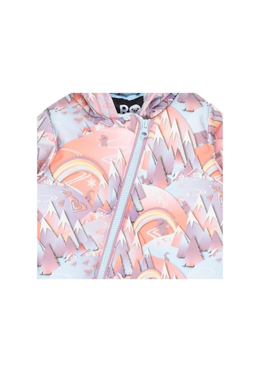 Roxy Roxy Rose Jumpsuit Kız Çocuk Snowboard Tulumu Nkn2 Çok Renkli