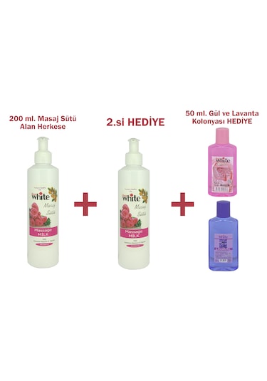 Hediyeli Ürün 200 Ml. Masaj Sütü Alan Herkese