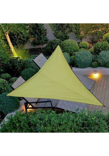 Shineyee 3.0m Asker Yeşili Çadırlı Güneşlik, Sıcaklığı Azaltır, Kolay Kurulur, Taşınabilir, Bahçe/piknik İçin Su Geçirmez Poliester Perde Çok Renkli