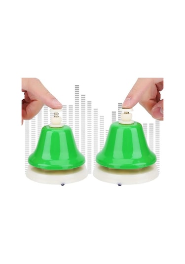 Temel Renkli Masaüstü Nota El Zili Seti 8li 9.5 Cm