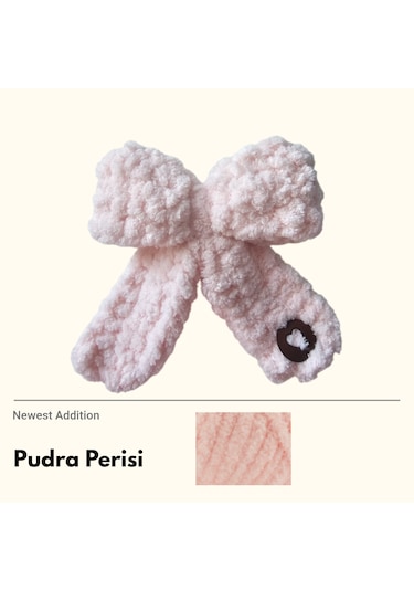 Pudra Perisi Puffy Toka Açık Pembe
