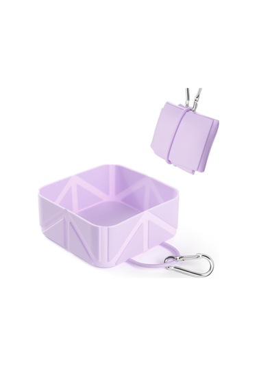 Evcil Hayvanlar İçin Dışarı Çıkarken Kullanılabilecek Katlanabilir Silikon Kase, Taşınabilir Açık Hava Su Kabı, Köpek Mama Kabı Ve Kamp Kasesi