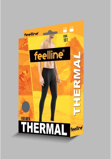 Feelline Erkek Termal Taytbeden:s/m,renk:siyah Siyah