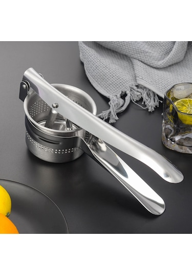 Aurora Çamur Presi, Mutfakaletleri, Çok Fonksiyonlu Meyve Sıkacağı Gümüş