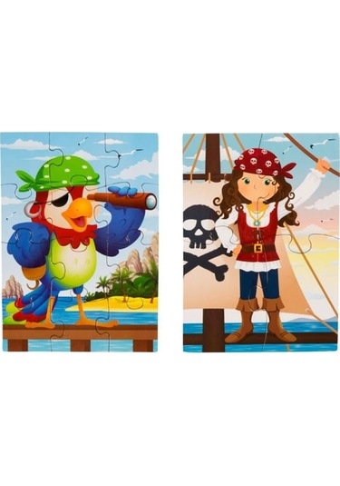 Eolo Sevimli Korsanlar 4 Mini Puzzle
