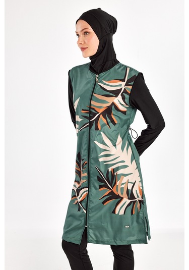 Tam Kapalı Tesettür Mayo 1305 Siyah05 Siyah05