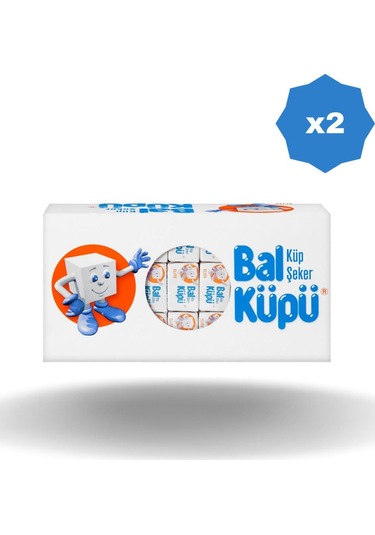 Balküpü Elite Sargılı Küp Şeker 750 Gr - 2 Adet
