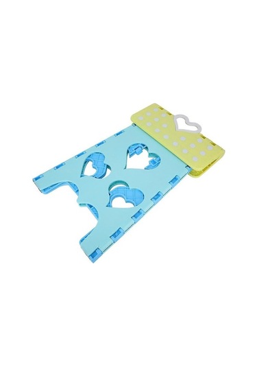 Bloomnest Kalın Aşk Noktası Katlanır Plastik Tabure, 30x23x39cm, Gelişmiş Masaj Taburesi, Yeniway Altın-siyah, Pratik Ve Kullanışlı Altın - Siyah