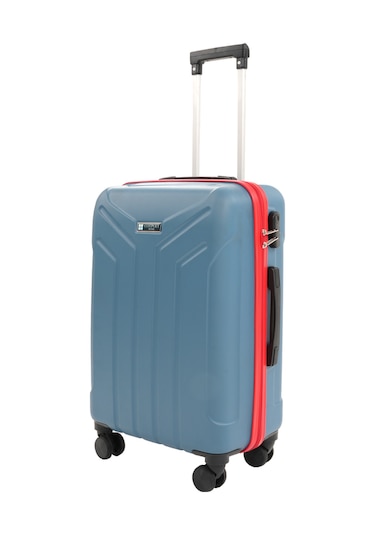 Cotpoly Home Petra Lüx Abs Büyük Boy Valiz 75 Cm Mavi Kırmızı