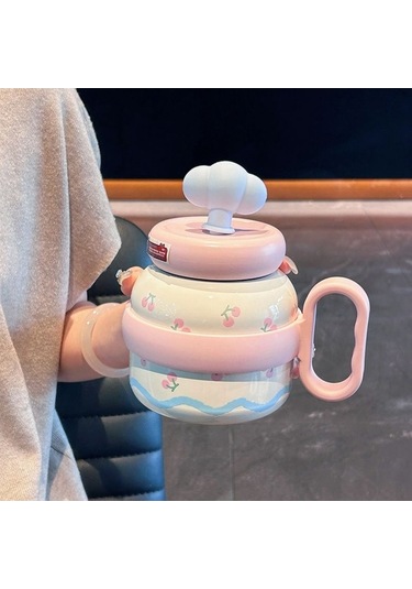 Novahub Suısıtcısı Saman Pembe Mac Koca Kapasiteli Göbek Fincanısevli Büyük Açık İw Açık Pembe