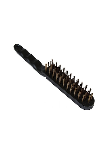 Edoni Tel Fırça Plastik Siyah No 6