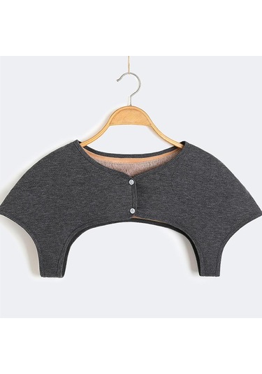 Suntek Giyilebilir Omuz Sargısı Şal Koruyucusu Yaşlı M Koyu Gri