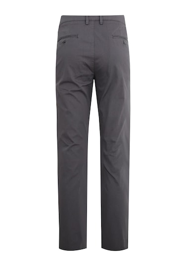 Uki Antrasit Slim Fit Chino Pantolon Antrasit