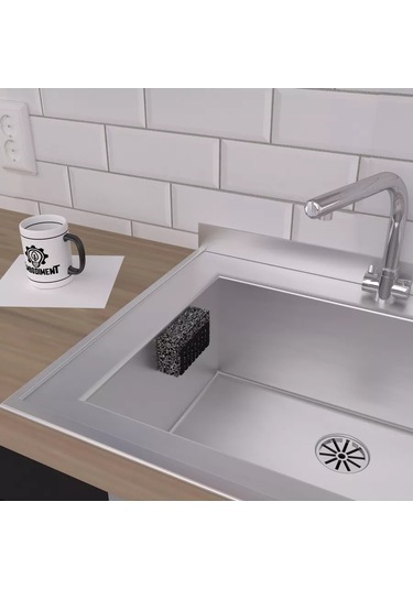 Embodıment Mutfak İçin Lavabo Sabunu Tutucu 174398394 Siyah