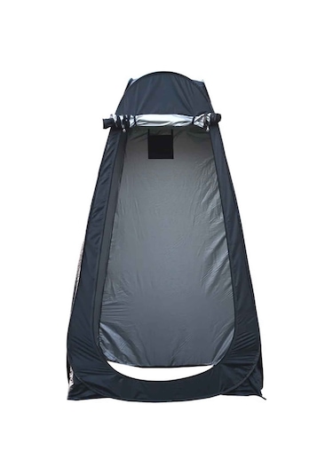 Efsane Kamp - Büyük Duş Wc Soyunma Çadırı - Otomatik - 150x150x19 Siyah