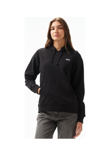 Vans Flyıng V Bff Kadın Siyah Sweatshirt Düz Vn00046yblk1 Siyah