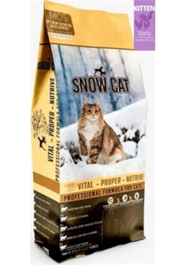 Snow Cat Yüksek Protein Yavru Kedi Maması 15 KG