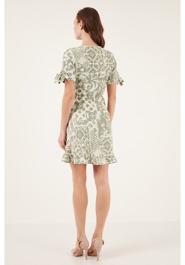Lela Bayan Elbise 5865725 Olive Yeşil