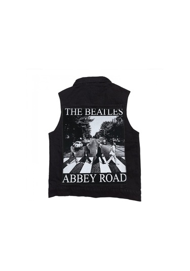 The Beatles Abbey Road Siyah Kot Yelek Siyah