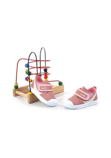 Benetton Bn-1403 Rahat Ortopedik Taban Kız/erkek Çocuk Ayakkabısı Pudra