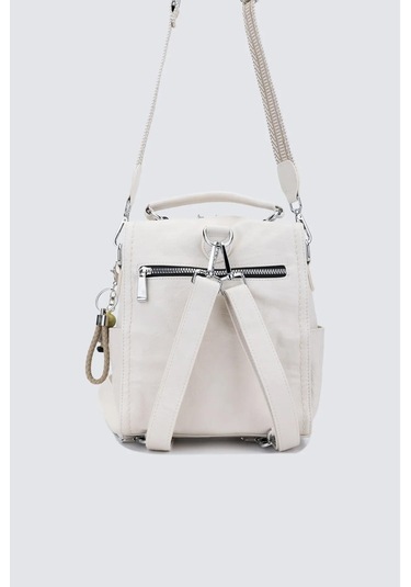 Yumuşak Deri Sırt Ve Çapraz Çanta Camel