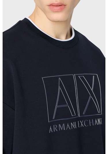 Armani Exchange Erkek Sweat 6rzmhj Zjdjz 1510 Lacivert