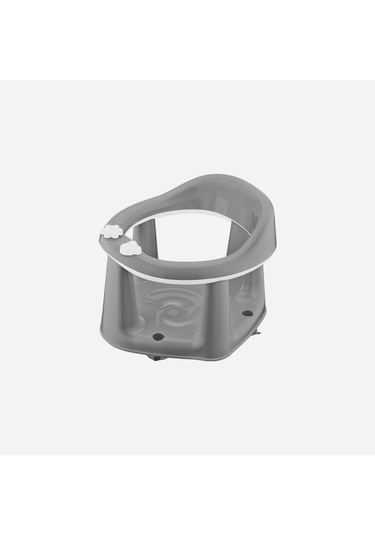 Vakumlu Bebek Banyo Oturağı & Mama Oturağı 2 Si 1 Arada Gri