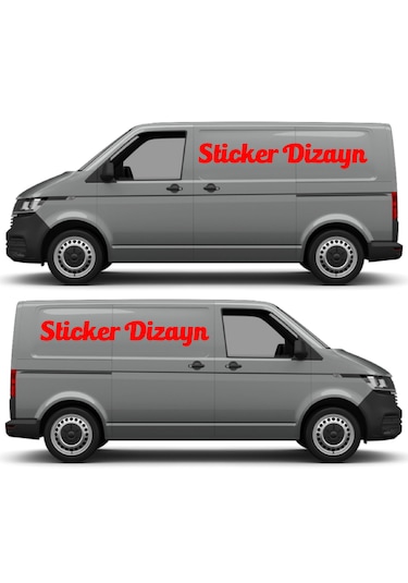 Kişiye Özel Yazı - 2 Adet Isim Soyisim Yazı - Araba - Oto - Araç -motosiklet - Karavan Sticker Etiket 00096 20 Cm