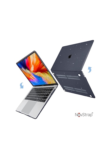 Apple Uyumlu MacBook Pro 16 Inç 2021 M1 Pro/Max A2485 Kılıf Parlak Simli