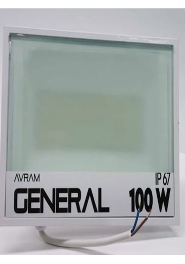 Yuled 100w - Watt Slim Kasa Smd Led Projektör Beyaz