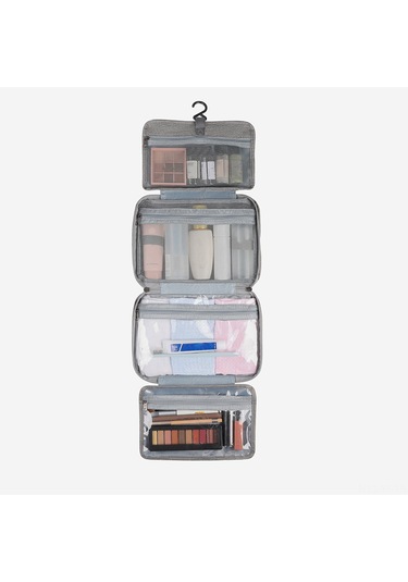 Yifomall Erkekler İçin Seyahat Çantası - Büyük Kapasiteli Su Geçirmez Asılı Makyaj Çantası