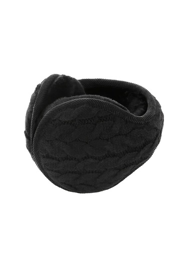 Primepickings Siyah Kadın Erkek Polar Kulaklık Kışlık Katlanır Kayak Bisiklet