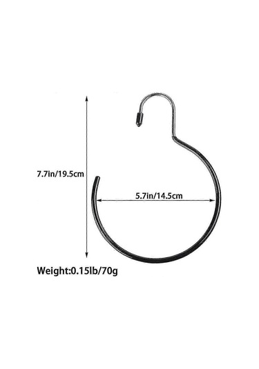 5 Adet Eşarp Askısı Gardırop Eşarp Kemeri Eşarp Askısı Büyük Boy Eşarp Askısı Şal Çok Renkli
