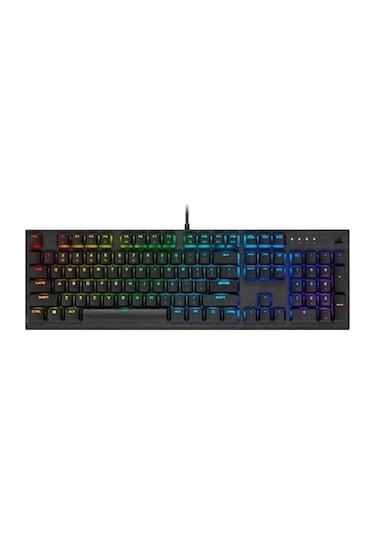 Corsaır Ch-910d018-tr K60 Pro Rgb Cherry Mx Low Profıle Turkce Mekanık Oyuncu Klavyesı-87718