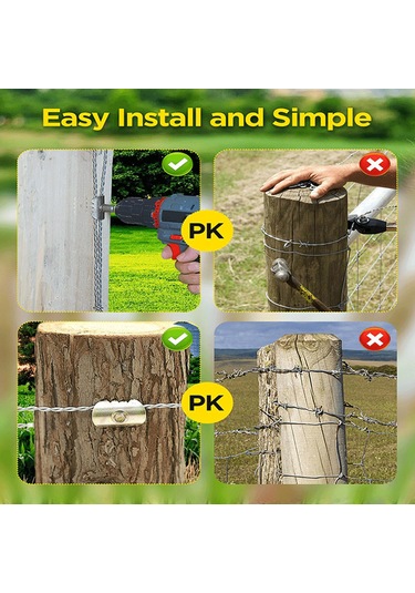 50 Adet Çit Teli Çivisi Seti Kaiyi Standart