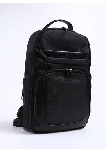 Pierre Cardin 01pc001193-s Siyah Erkek Sırt Çantası Siyah