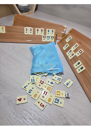 Simya Oyun Aletleri Masif Ağaç101,okey Takımı,o